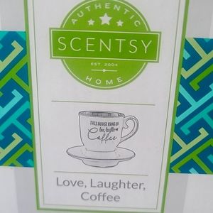 Scentsy warmer love, laughter, coffee